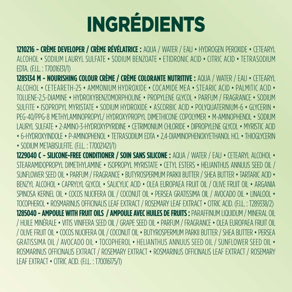 WFP 755029 ULTRA CREME 33 INGREDIENTS FR